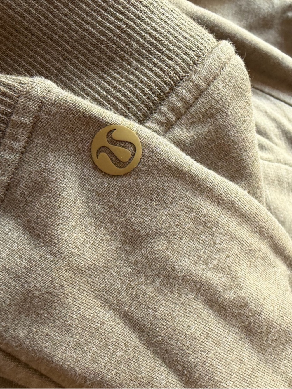 Lululemon • Scuba Pullover hoodie sweatshirt Heathered Grape Leaf cotton terry 4 - Picture 9 of 10